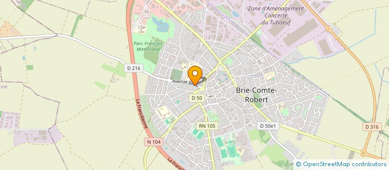 localisation de l'entreprise MONSIEUR STEFAN BROUNS à BRIE-COMTE-ROBERT