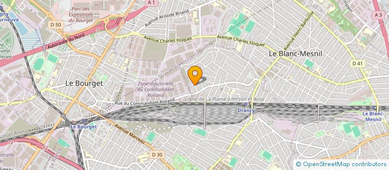 localisation de l'entreprise MONSIEUR STEFAN CALDARE à DRANCY