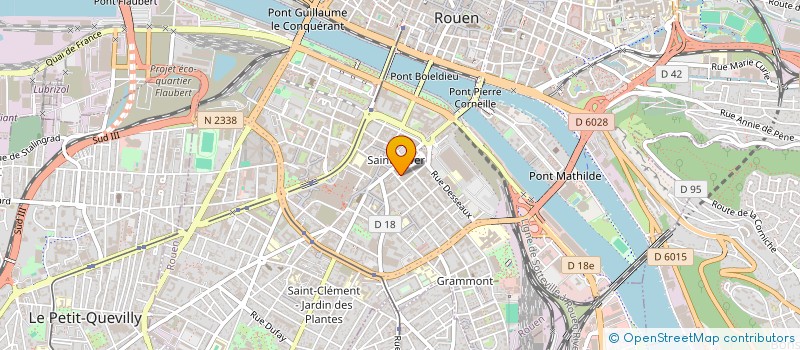 localisation de l'entreprise MONSIEUR STEFAN CALIN  ROUEN