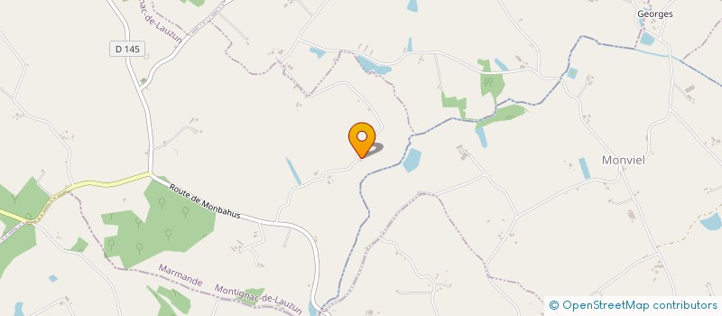 localisation de l'entreprise MONSIEUR STEFAN CHADWICK  MONTIGNAC-DE-LAUZUN