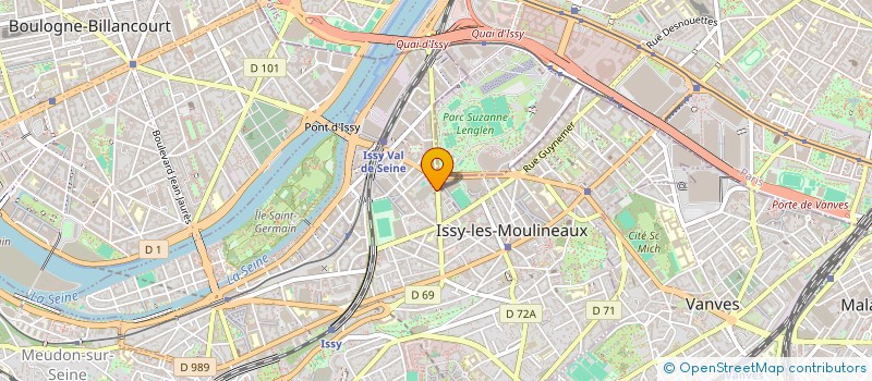 localisation de l'entreprise MONSIEUR STEFAN CLARACQ à ISSY-LES-MOULINEAUX