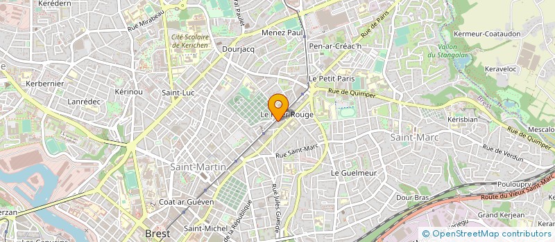 localisation de l'entreprise MONSIEUR STEFAN CONAN à BREST