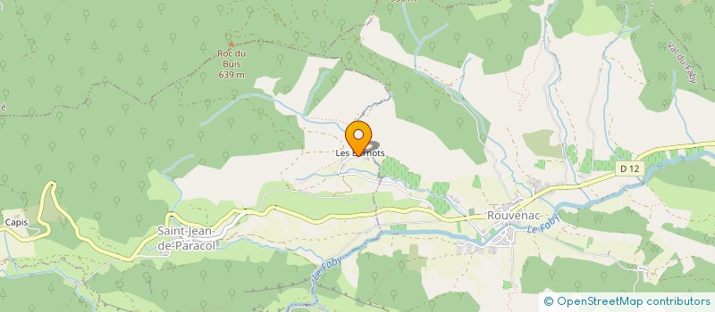 localisation de l'entreprise MONSIEUR STEFAN DE KLEINE  SAINT-JEAN-DE-PARACOL