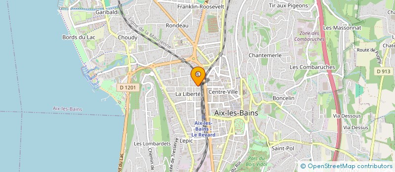 localisation de l'entreprise MONSIEUR STEFAN DRAGAN  AIX-LES-BAINS