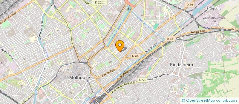 localisation de l'entreprise MONSIEUR STEFAN DURST  MULHOUSE