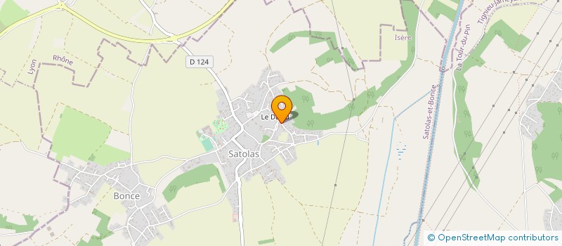 localisation de l'entreprise MONSIEUR STEFAN EMINOVIC  SATOLAS-ET-BONCE