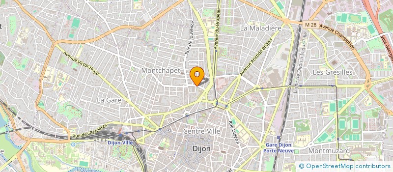 localisation de l'entreprise MONSIEUR STEFAN ETIENNEY  DIJON