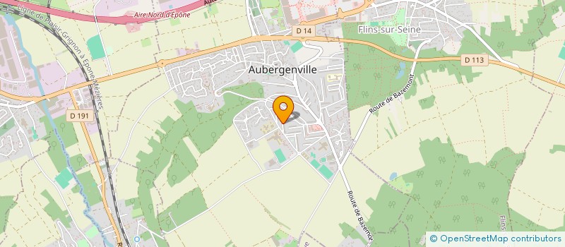 localisation de l'entreprise MONSIEUR STEFAN FRANCEA  AUBERGENVILLE