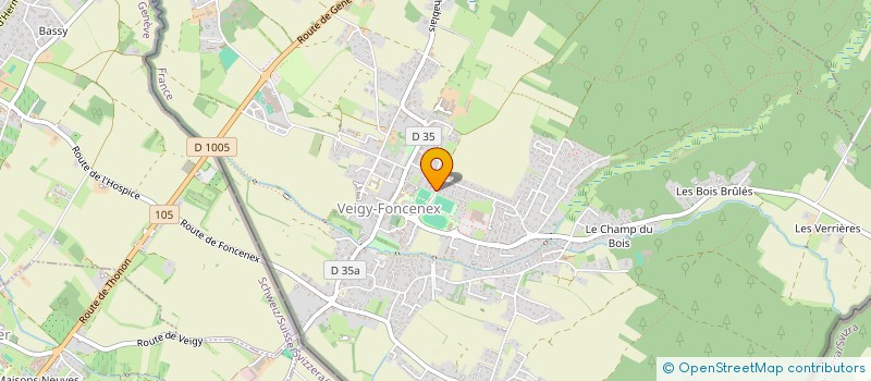 localisation de l'entreprise MONSIEUR STEFAN HOTEA  DOUVAINE