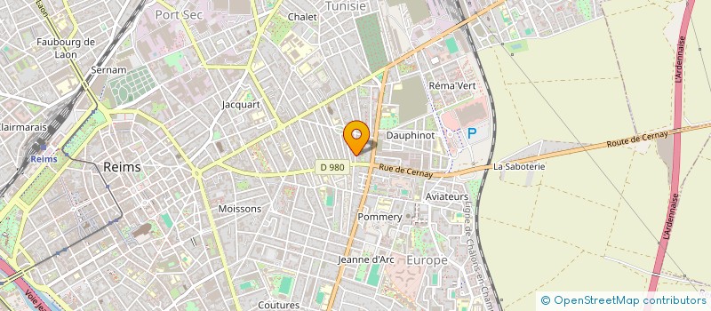 localisation de l'entreprise MONSIEUR STEFAN HRISTOV  REIMS