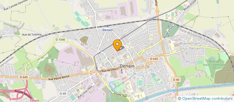 localisation de l'entreprise MONSIEUR STEFAN IFTINICA  DENAIN