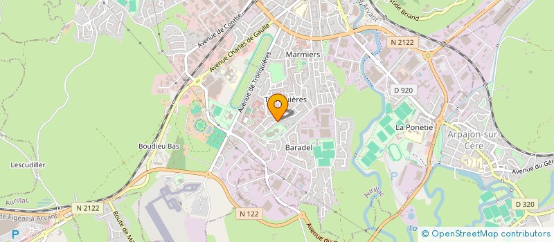 localisation de l'entreprise MONSIEUR STEFAN-IULIAN BURLACU à AURILLAC