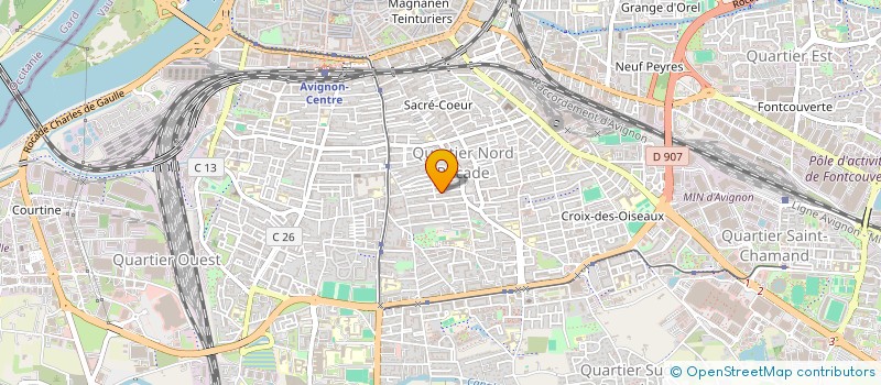 localisation de l'entreprise MONSIEUR STEFAN-IULIAN NASTURAS  AVIGNON