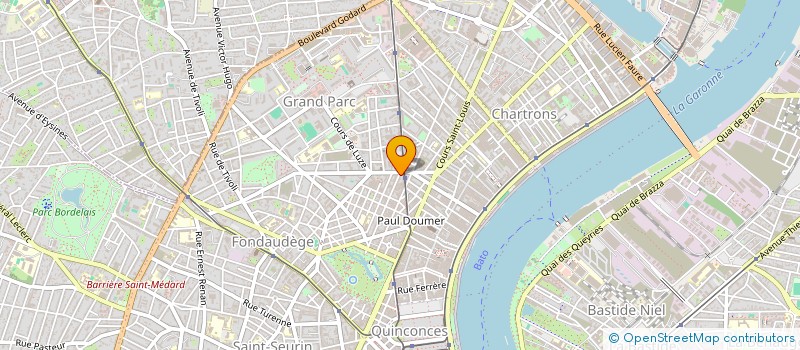 localisation de l'entreprise MONSIEUR STEFAN IVANOV  BORDEAUX