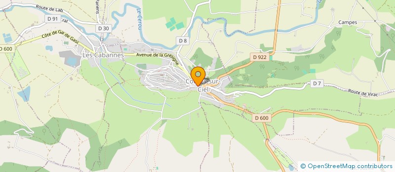 localisation de l'entreprise MONSIEUR STEFAN JANO  CORDES-SUR-CIEL