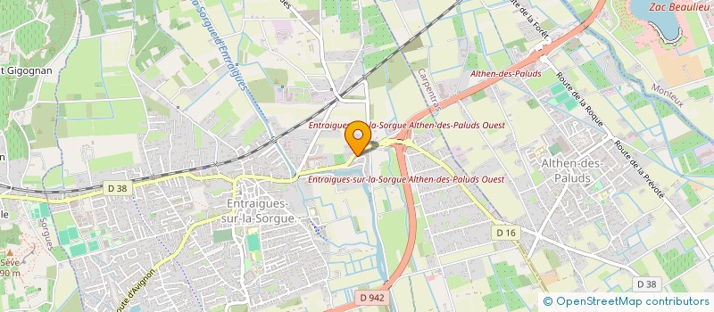 localisation de l'entreprise MONSIEUR STEFAN KACZA  ENTRAIGUES-SUR-LA-SORGUE