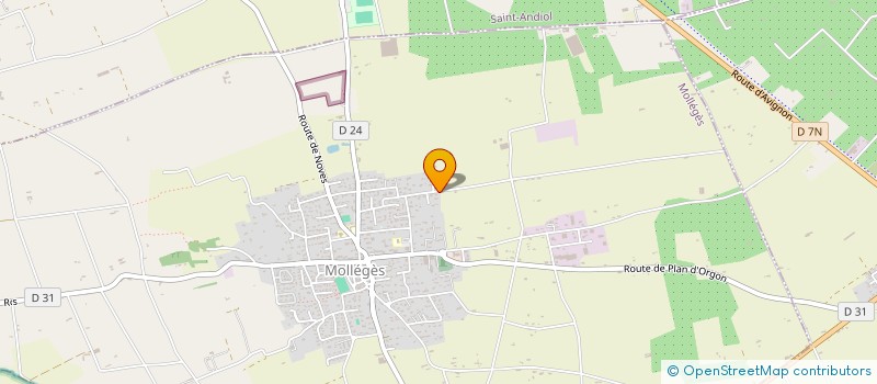 localisation de l'entreprise MONSIEUR STEFAN KACZANOWSKI  MOLLEGES