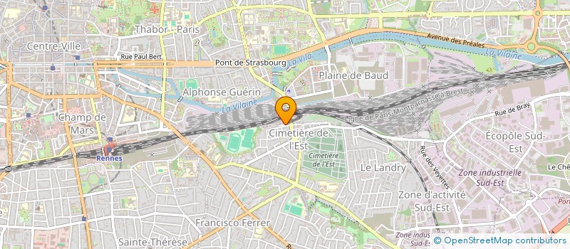 localisation de l'entreprise MONSIEUR STEFAN LABENTUA  RENNES