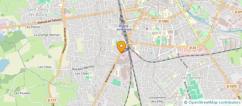 localisation de l'entreprise MONSIEUR STEFAN LUDOSAN  BOURG-EN-BRESSE