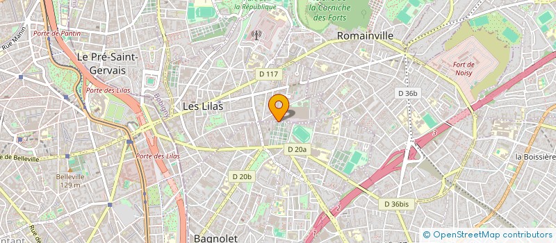 localisation de l'entreprise MONSIEUR STEFAN MOCANU à LES LILAS