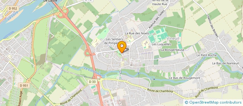 localisation de l'entreprise MONSIEUR STEFAN NOVAC  VINEUIL