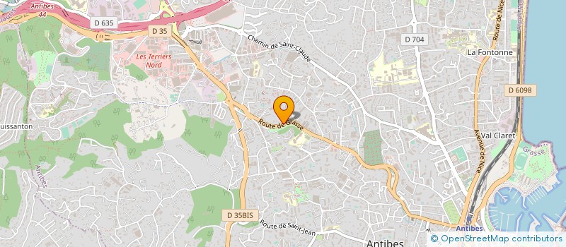 localisation de l'entreprise MONSIEUR STEFAN NUTA  ANTIBES