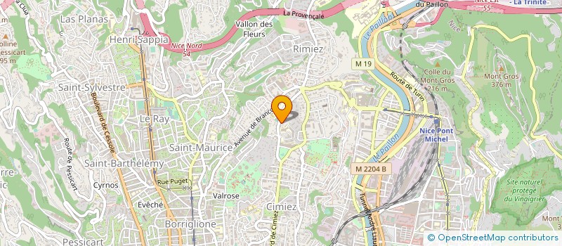 localisation de l'entreprise MONSIEUR STEFAN PAVELIU PETRU à NICE