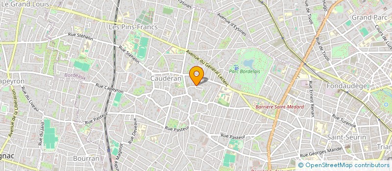 localisation de l'entreprise MONSIEUR STEFAN PENEV  BORDEAUX