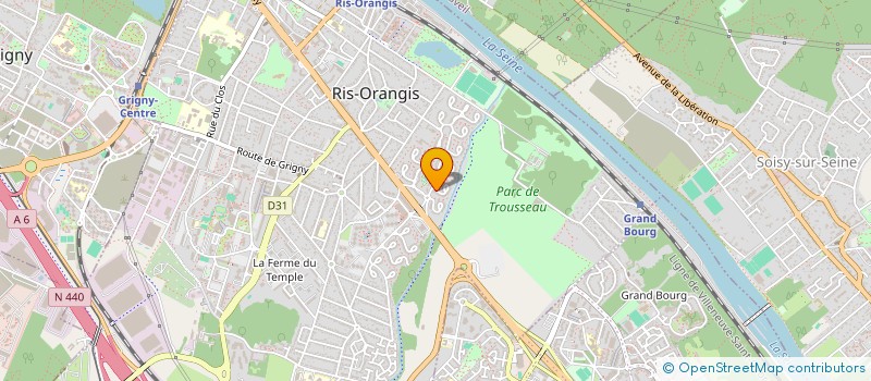 localisation de l'entreprise MONSIEUR STEFAN PETRARI  RIS-ORANGIS