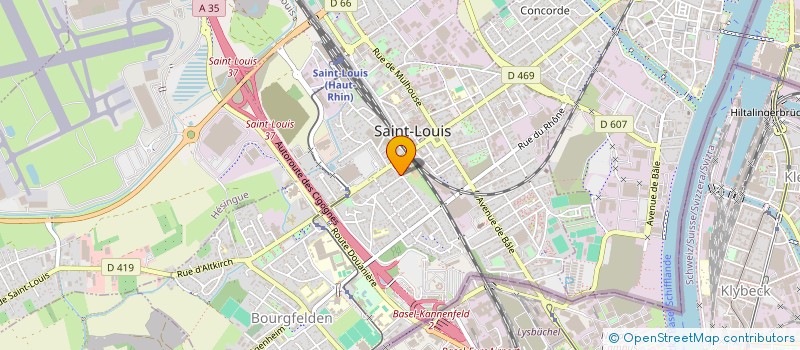 localisation de l'entreprise MONSIEUR STEFAN PLANKL  SAINT-LOUIS
