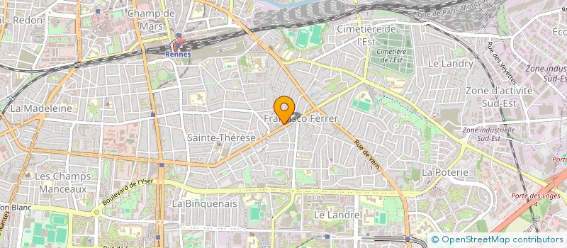 localisation de l'entreprise MONSIEUR STEFAN POLLET  RENNES