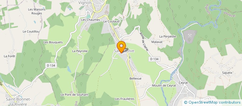 localisation de l'entreprise MONSIEUR STEFAN RIJKEE  VOUTEZAC