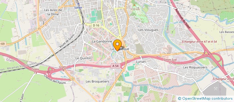 localisation de l'entreprise MONSIEUR STEFAN SEKELI  SALON-DE-PROVENCE