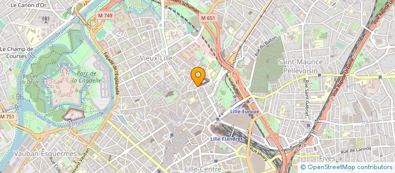 localisation de l'entreprise MONSIEUR STEFAN SQUILLACI  LILLE