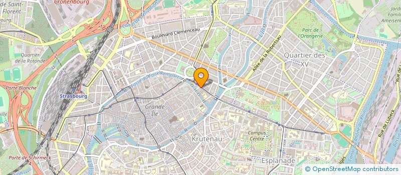 localisation de l'entreprise MONSIEUR STEFAN STADE à STRASBOURG
