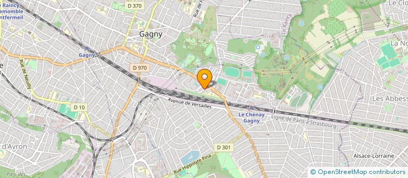 localisation de l'entreprise MONSIEUR STEFAN STAVILA  GAGNY