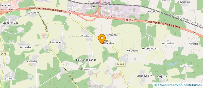 localisation de l'entreprise MONSIEUR STEFAN ULRICH  KERVIGNAC