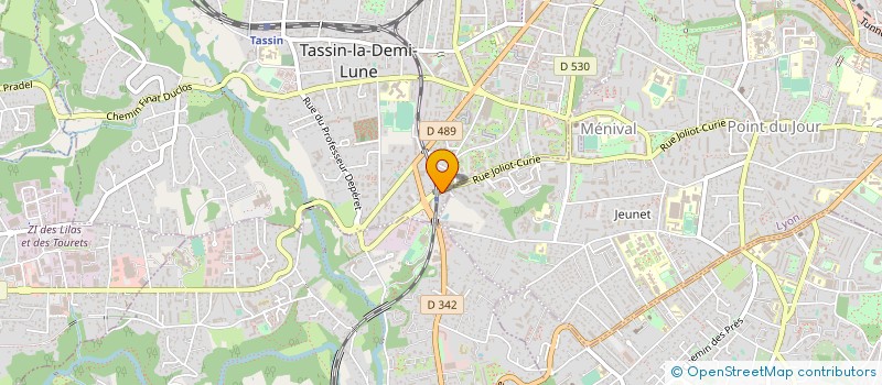 localisation de l'entreprise MONSIEUR STEFAN URSU  TASSIN-LA-DEMI-LUNE