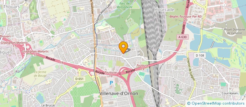 localisation de l'entreprise MONSIEUR STEFAN URSU  VILLENAVE-D'ORNON