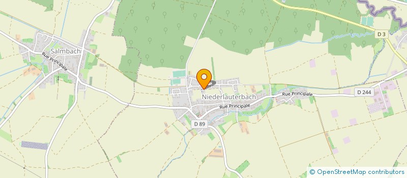 localisation de l'entreprise MONSIEUR STEFAN WIESSNER  NIEDERLAUTERBACH