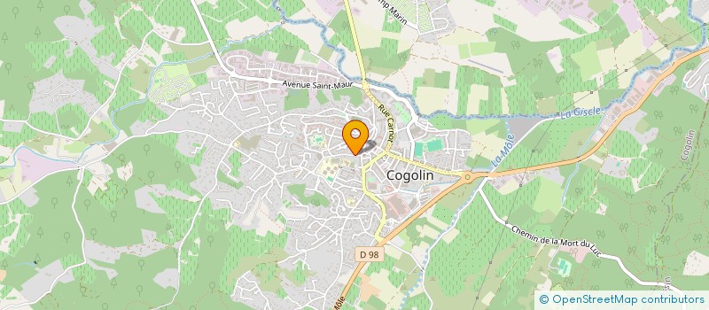 localisation de l'entreprise MONSIEUR STEFANITA VASILACHE à COGOLIN