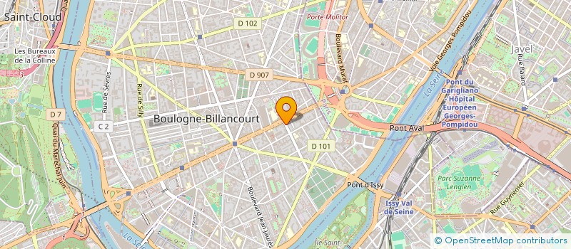 localisation de l'entreprise MONSIEUR STEFANO BANDELLO à BOULOGNE-BILLANCOURT