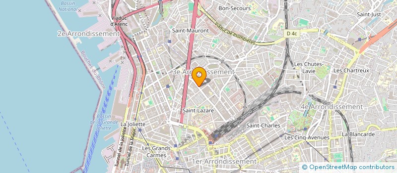 localisation de l'entreprise MONSIEUR STEFANO BONSIGNORE à MARSEILLE