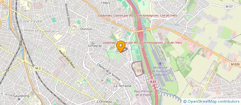 localisation de l'entreprise MONSIEUR STEFANO CONTE  TOULOUSE