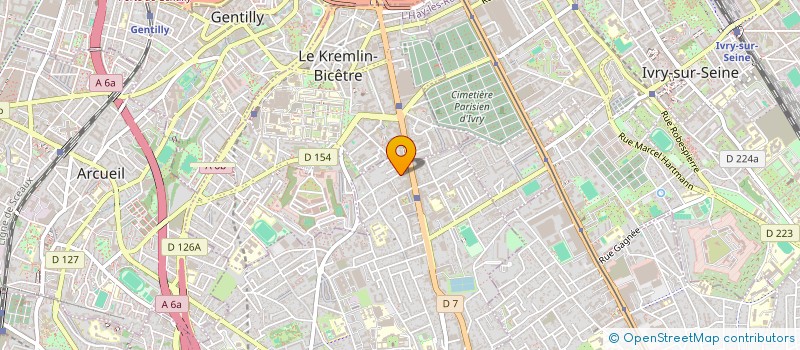 localisation de l'entreprise MONSIEUR STEFANO COPPOLA  VILLEJUIF