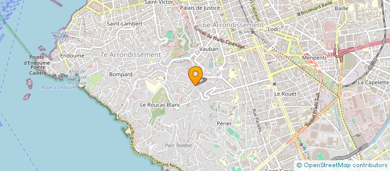 localisation de l'entreprise MONSIEUR STEFANO DEL ROSSO  MARSEILLE