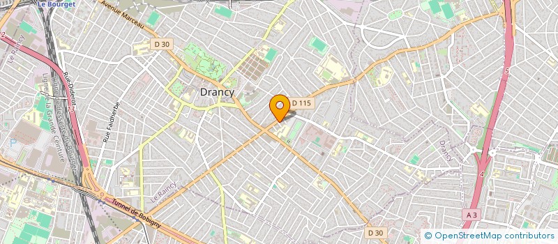 localisation de l'entreprise MONSIEUR STEFANO FIORI  DRANCY