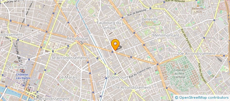 localisation de l'entreprise MONSIEUR STEFANO GENTA  PARIS