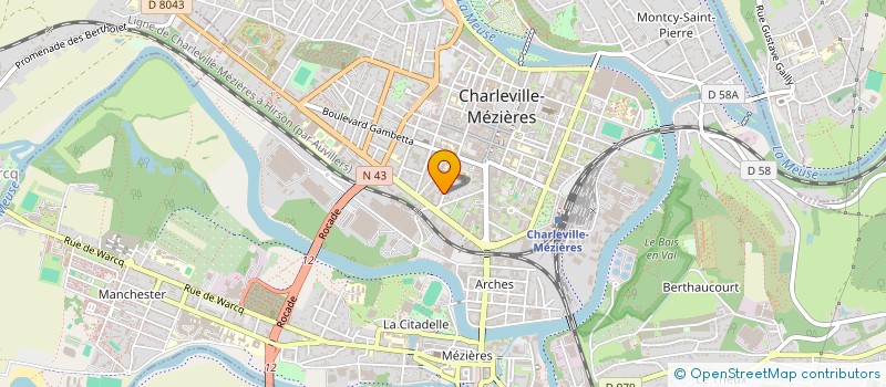 localisation de l'entreprise MONSIEUR STEFANO GRASSO à CHARLEVILLE-MEZIERES