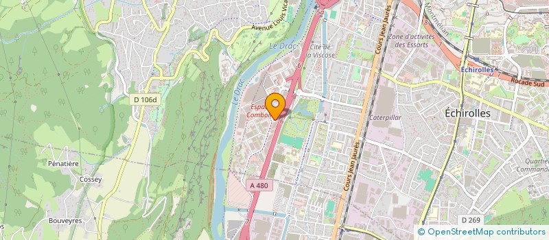 localisation de l'entreprise MONSIEUR STEFANO IACONANTONIO  ECHIROLLES